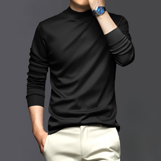 Andrew | Men’s Stand Collar Long Sleeve Casual Shirt