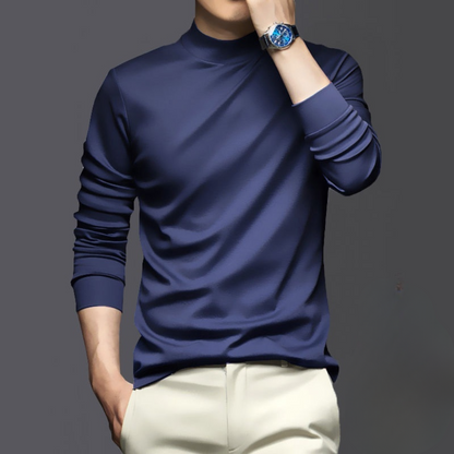 Andrew | Men’s Stand Collar Long Sleeve Casual Shirt