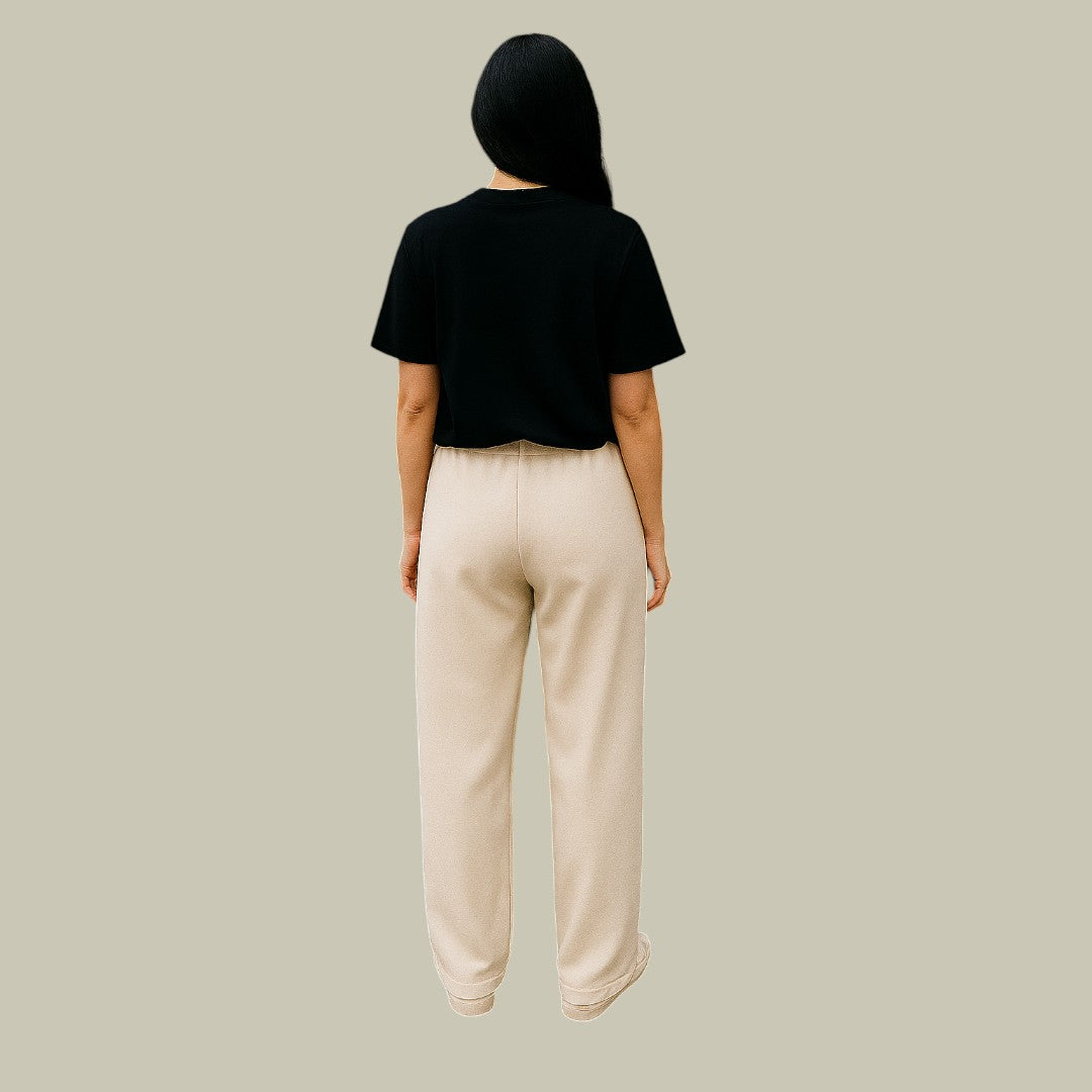 Kylie | Women's Knit Relaxed Winter Pants