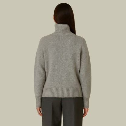 Martina | Women's Turtleneck Sweater in Merino Wool