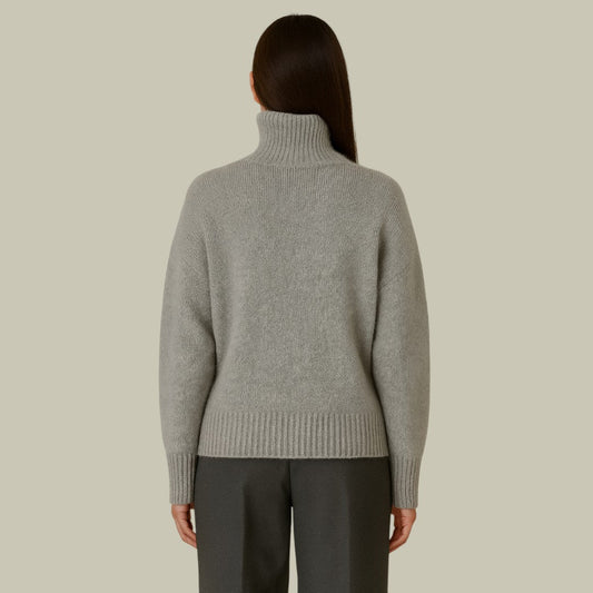Martina | Women's Turtleneck Sweater in Merino Wool