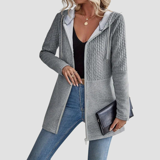 Armanda | Breathable Relaxed Zip Flattering Hoodie