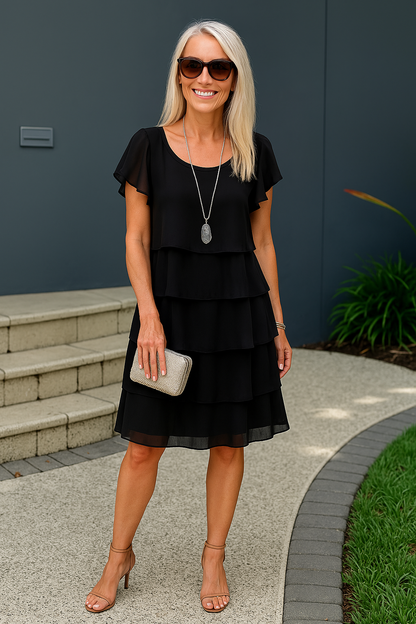 Hannah | Women's Midi Elegant Flattering Dress