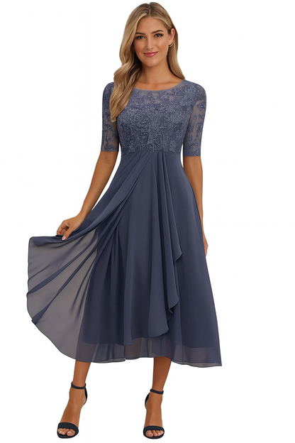 Sarah | Women's Flared Midi Summer Dress
