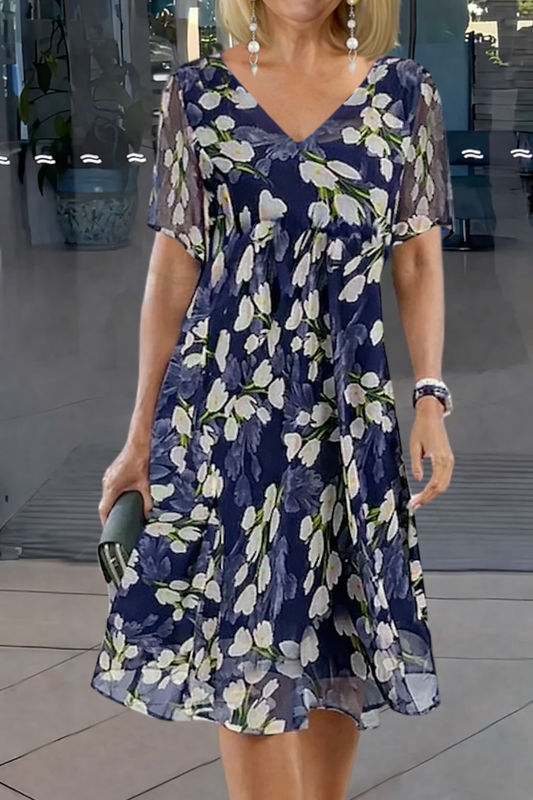 Santina | Women's Breathable Relaxed Floral Dress
