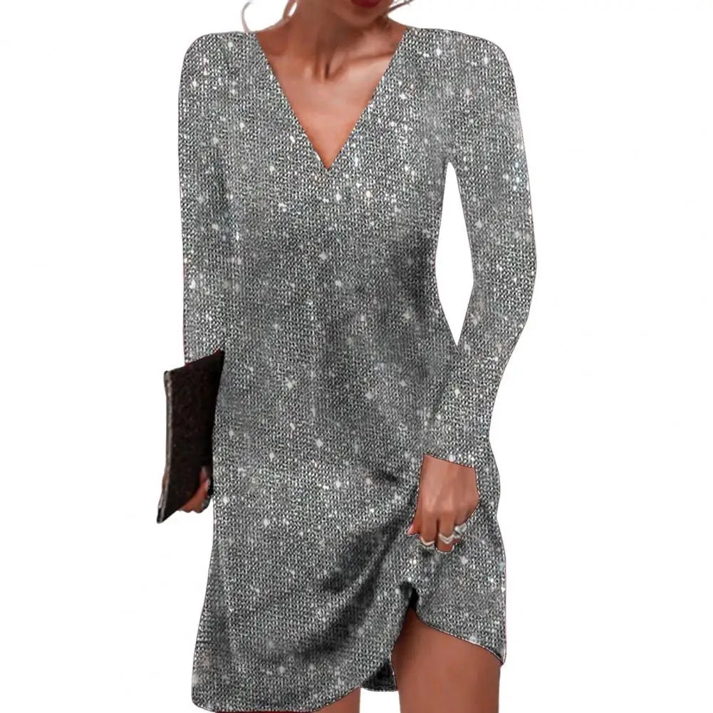 Jessica | Women's Elegant Wrap Dress with V-Neck