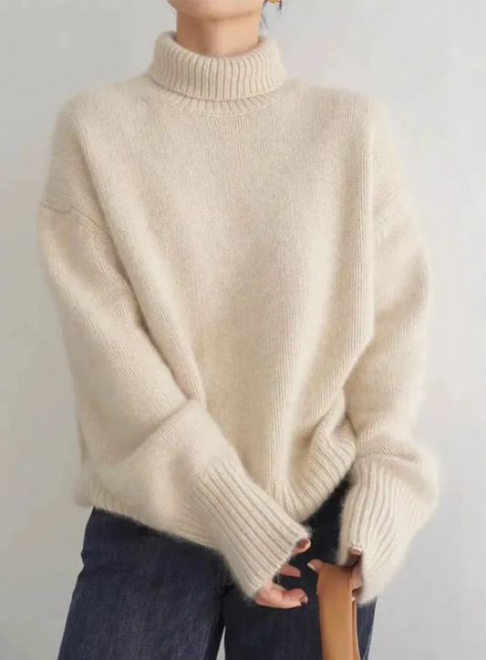 Asista | Women's Turtleneck Wrap Cozy Sweater