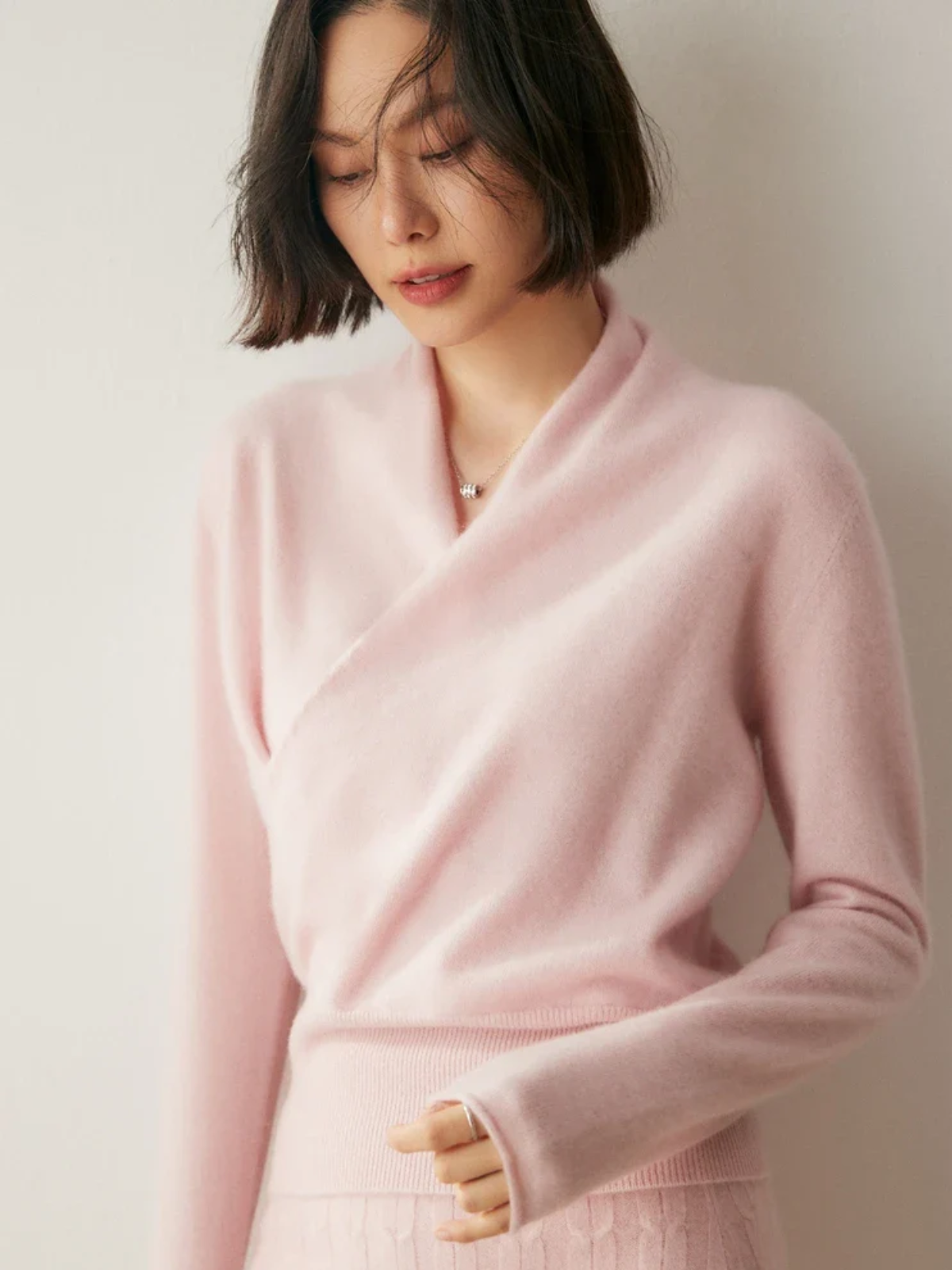 Laura | Women's Wrap Cozy Soft Sweater