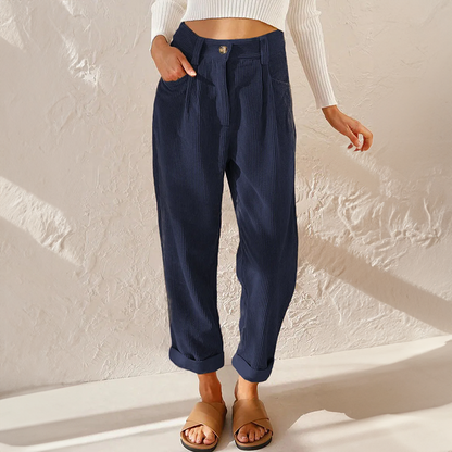 Stefanie | Women's High Waist Wide Leg Pants