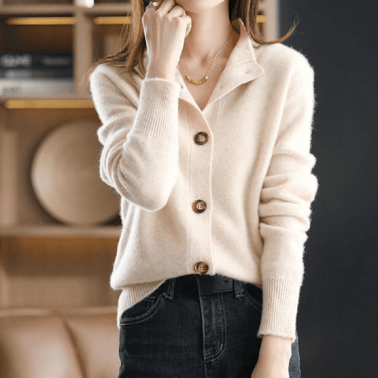 Eva | Women's Casual Knit Cardigan with Long Sleeves