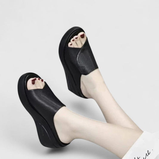 Carla | Orthopedic Cushioned Wedge Comfortable Sandal