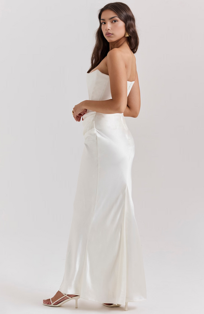 Elfriede | Women's Long Bodycon Dress for Formal Wedding Guests