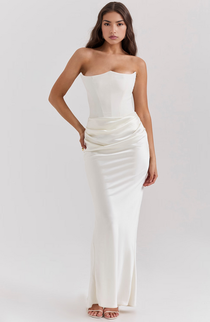 Elfriede | Women's Long Bodycon Dress for Formal Wedding Guests