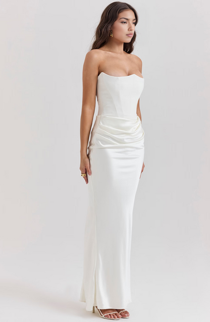 Elfriede | Women's Long Bodycon Dress for Formal Wedding Guests