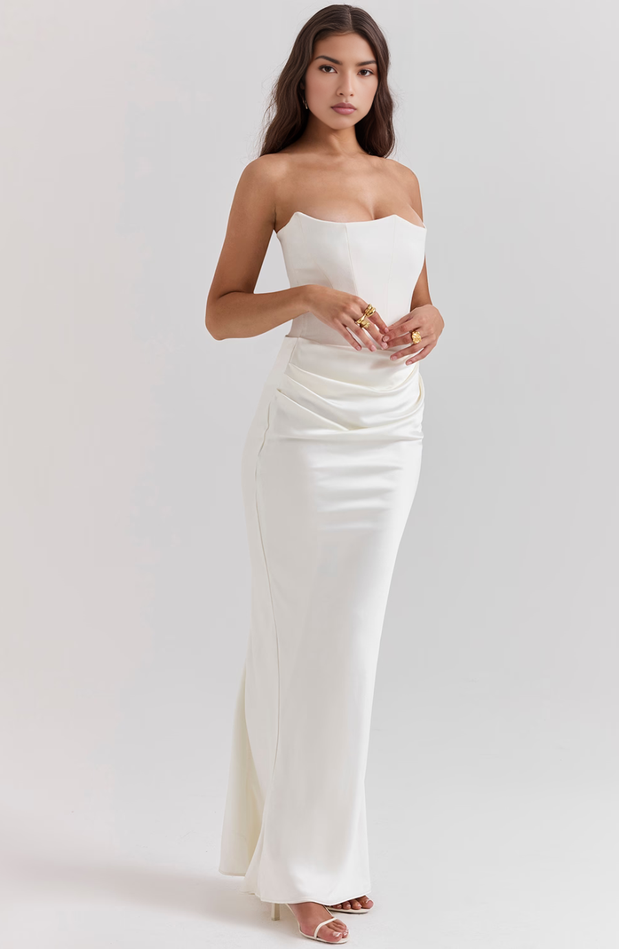 Elfriede | Women's Long Bodycon Dress for Formal Wedding Guests