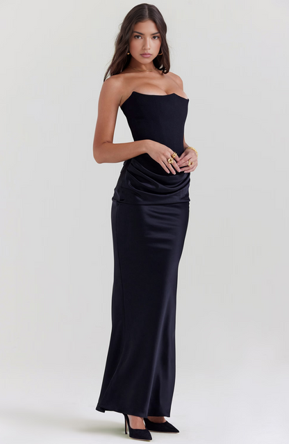 Elfriede | Women's Long Bodycon Dress for Formal Wedding Guests
