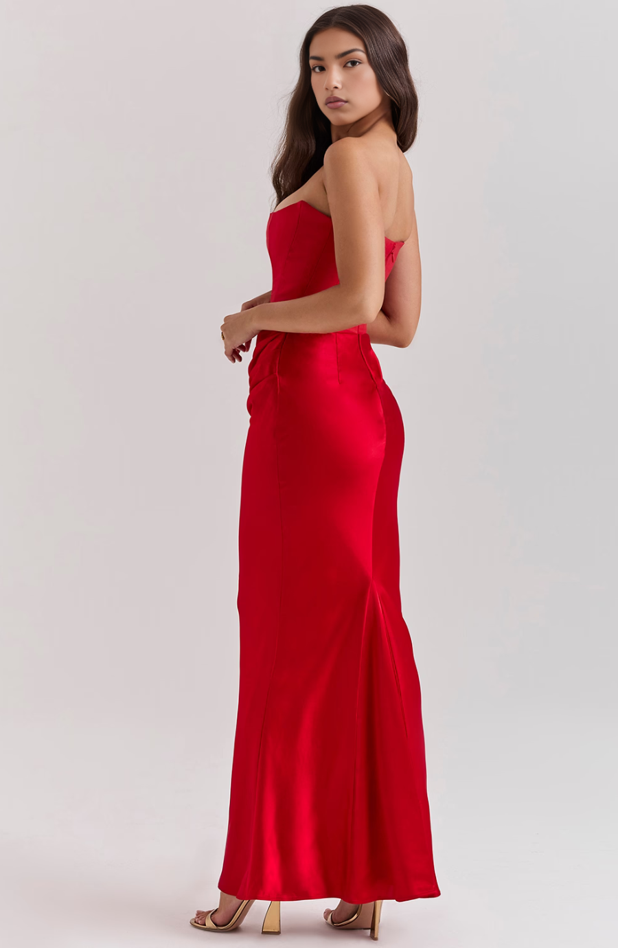 Elfriede | Women's Long Bodycon Dress for Formal Wedding Guests