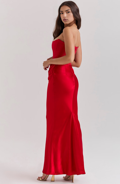 Elfriede | Women's Long Bodycon Dress for Formal Wedding Guests