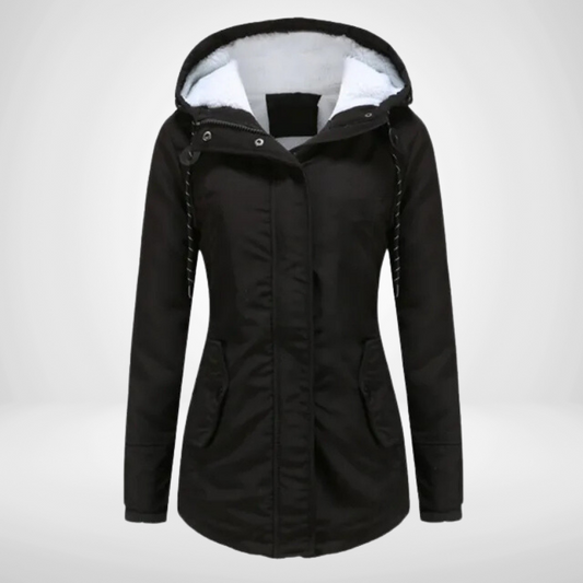 Teresa | Women's Hooded Fleece Lined Winter Jacket