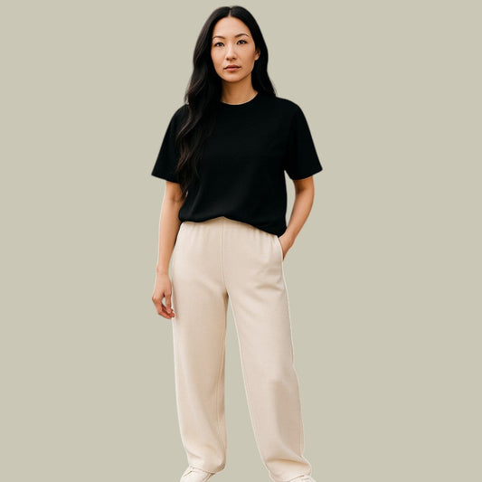Kylie | Women's Knit Relaxed Winter Pants