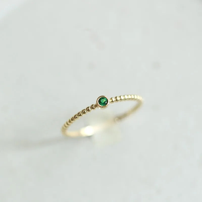 925 Sterling Silver Vintage Emerald Ring Luxury Wedding Engagement Jewelry Gift for Women Milanni Fashion