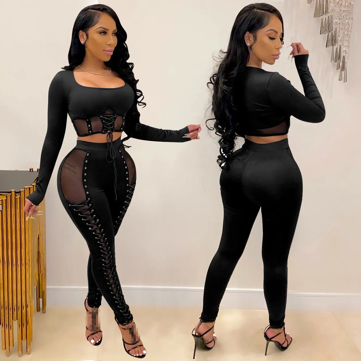 Women's Winter Tracksuit Two Piece Set Stylish Club Outfit & Casual Female Clothing Set Milanni Fashion