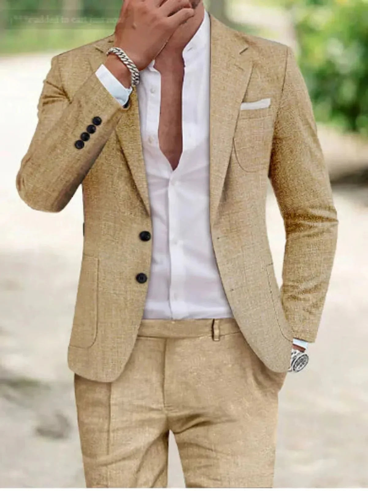 Romeo | Men’s Precision Two-Button Gala Suit Set