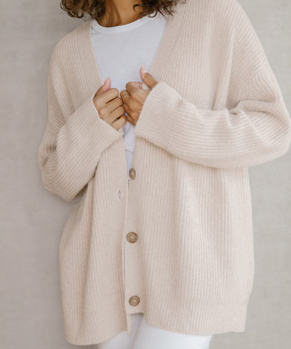 Joanna | Women's Knit Oversized Relaxed Cardigan