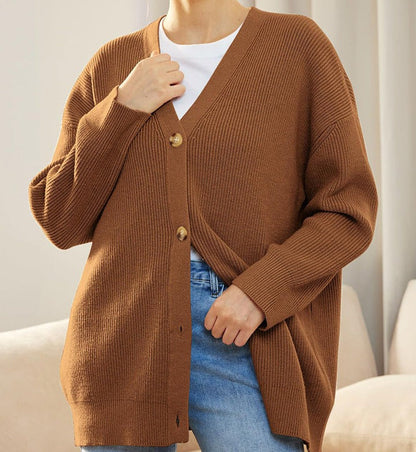 Joanna | Women's Knit Oversized Relaxed Cardigan