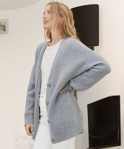 Joanna | Women's Knit Oversized Relaxed Cardigan