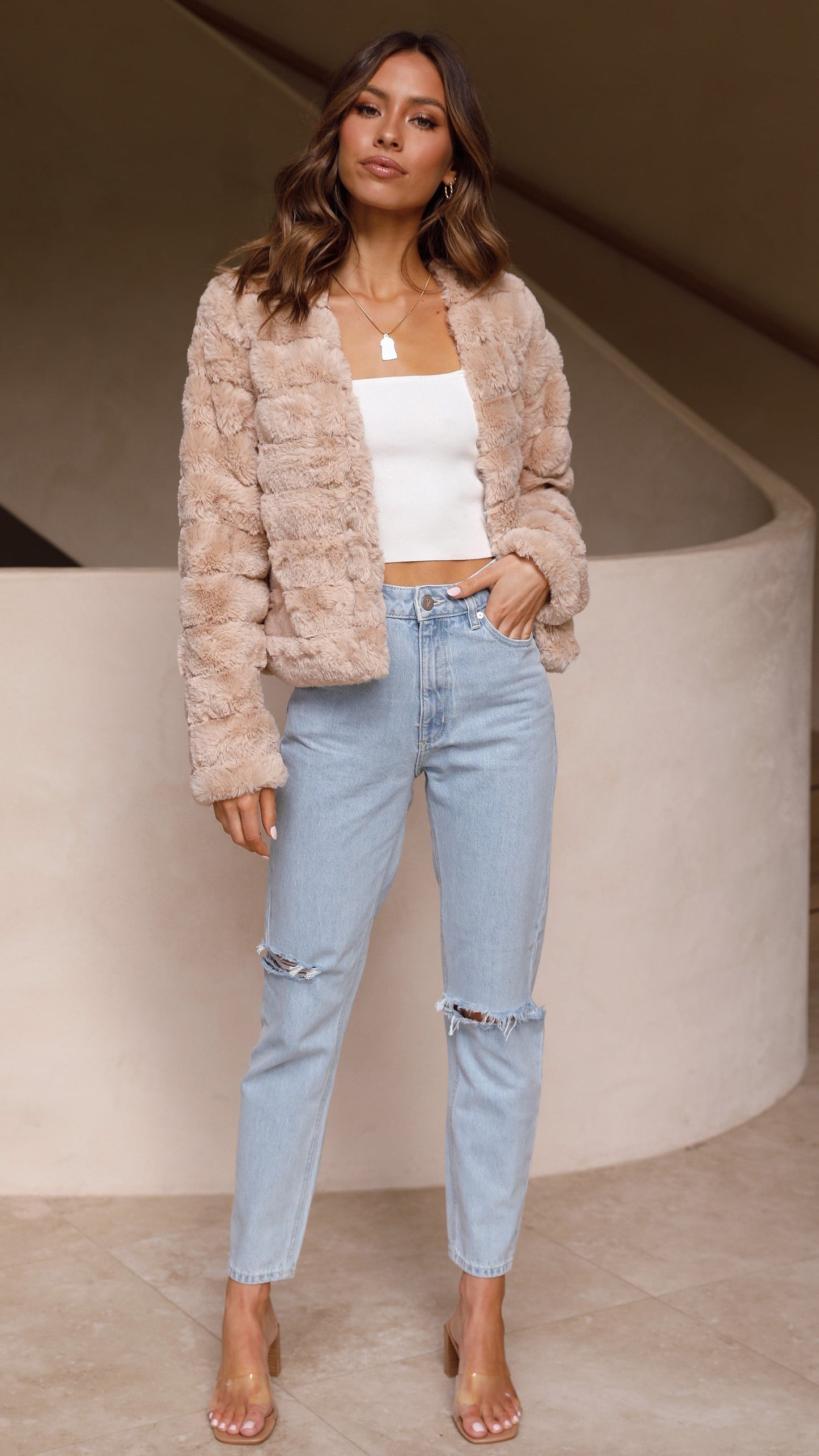 Emily - Women's Cropped Stylish Lightweight Jacket