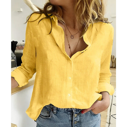 Stephanie | Women's Relaxed Summer Elegant Blouse