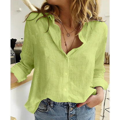 Stephanie | Women's Relaxed Summer Elegant Blouse