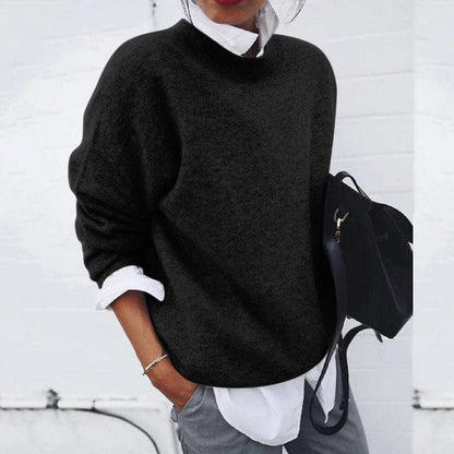 Isabelle | Women's Knit Relaxed Cozy Sweater
