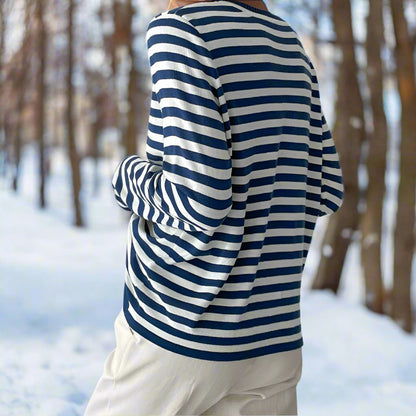 Felicity | Women's Relaxed Striped Casual Shirt