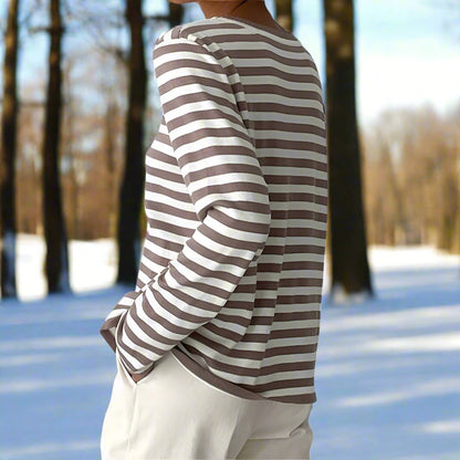 Felicity | Women's Relaxed Striped Casual Shirt