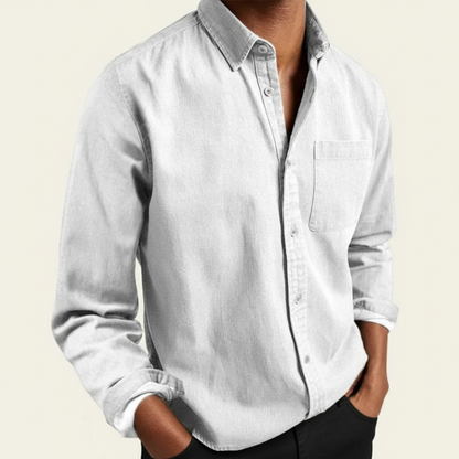 Gunnar | Men's Relaxed Summer Timeless Button-Vorderseite