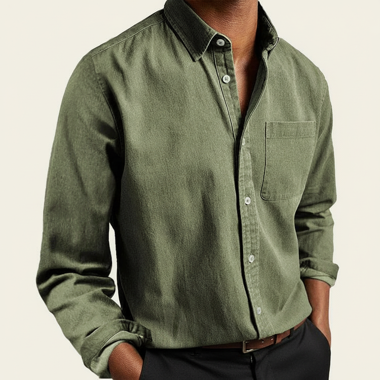 Gunnar | Men's Relaxed Summer Timeless Button-Vorderseite