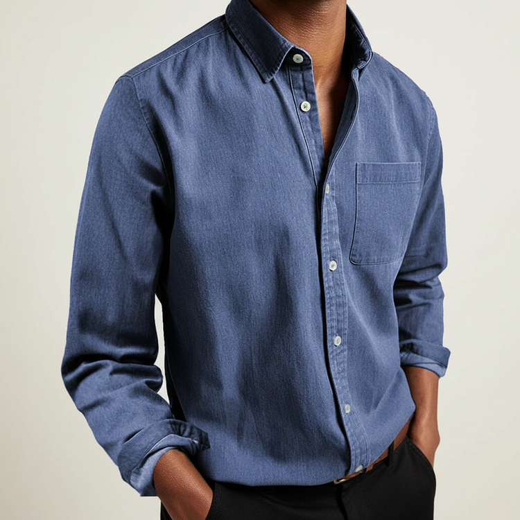 Gunnar | Men's Relaxed Summer Timeless Button-Vorderseite
