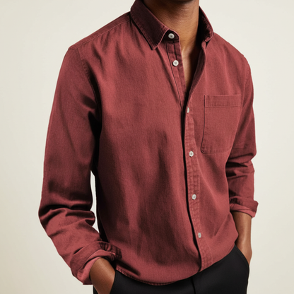 Gunnar | Men's Relaxed Summer Timeless Button-Vorderseite