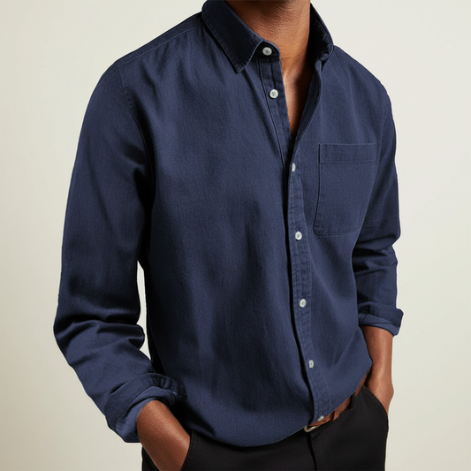 Gunnar | Men's Relaxed Summer Timeless Button-Vorderseite
