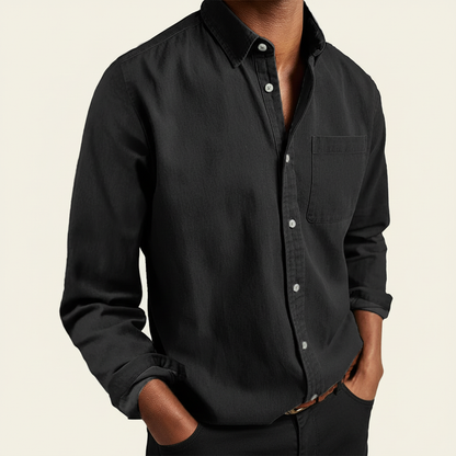 Gunnar | Men's Relaxed Summer Timeless Button-Vorderseite