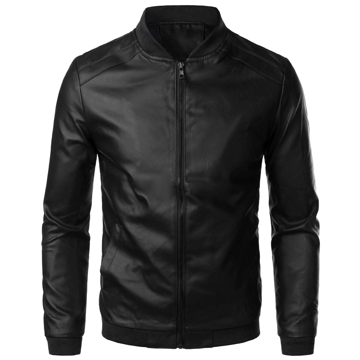 Matthew | Men's Modern Streetstyle Leather Bomber Jacket