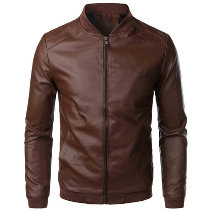 Matthew | Men's Modern Streetstyle Leather Bomber Jacket