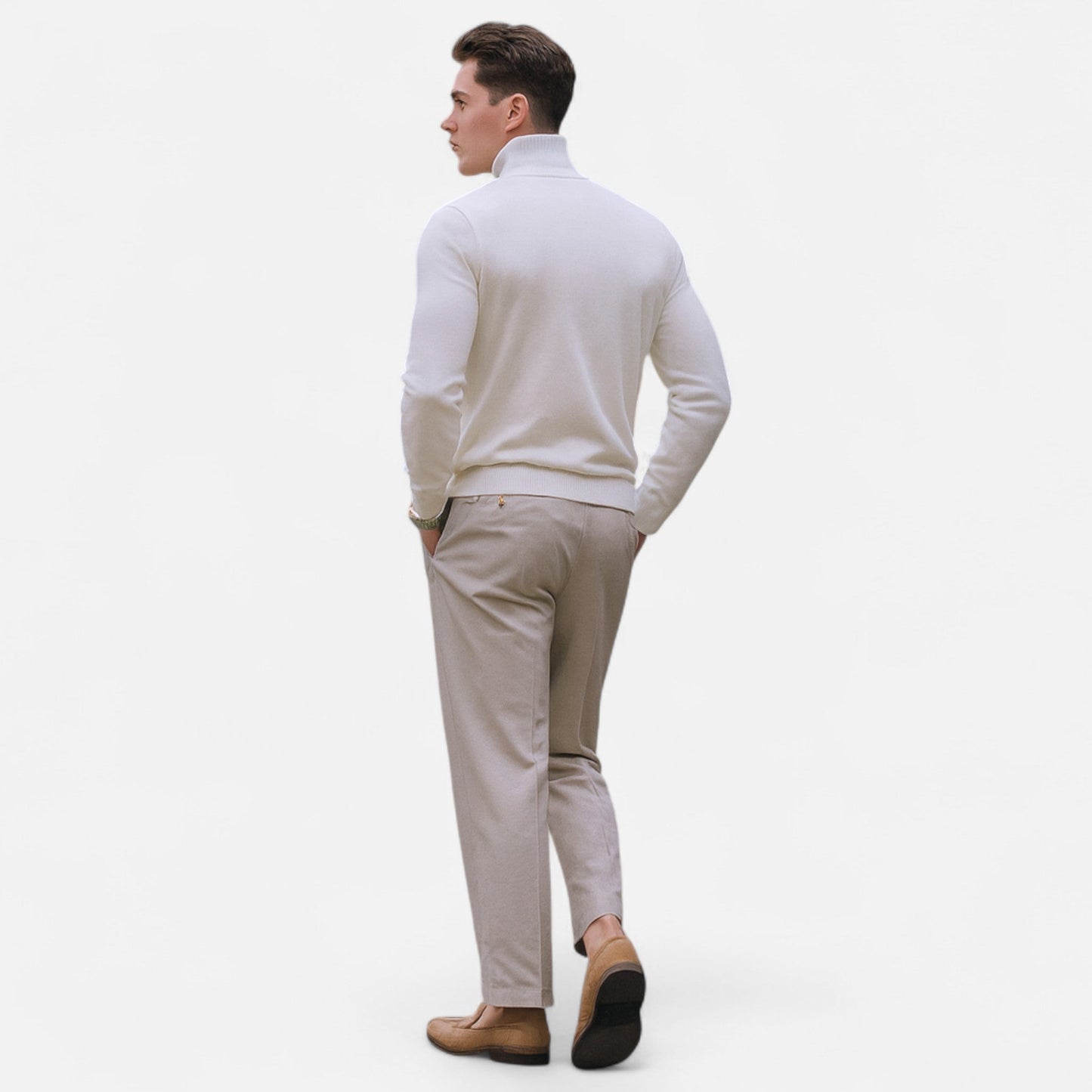 Benjamin | Herren Frühlings Half-Zip Pullover