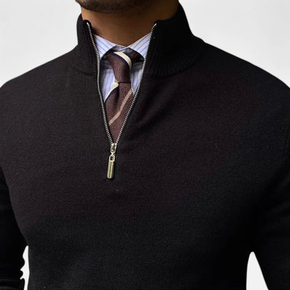 Benjamin | Herren Frühlings Half-Zip Pullover