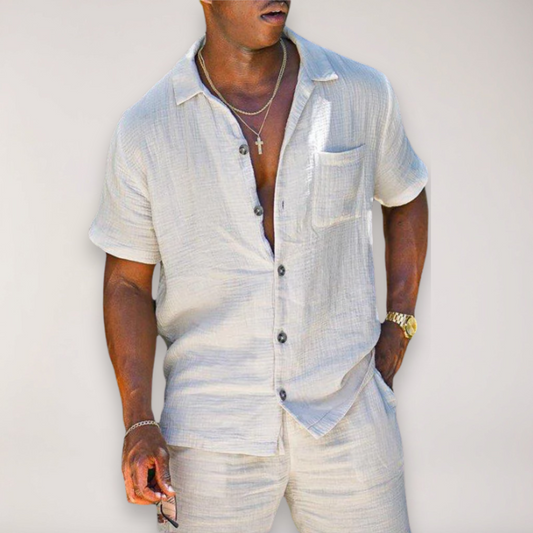 Adriano | Men’s Relaxed Coastal Coordinate Set