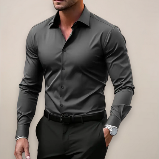 Rocco | Men’s Smart-Style Long Sleeve Shirt