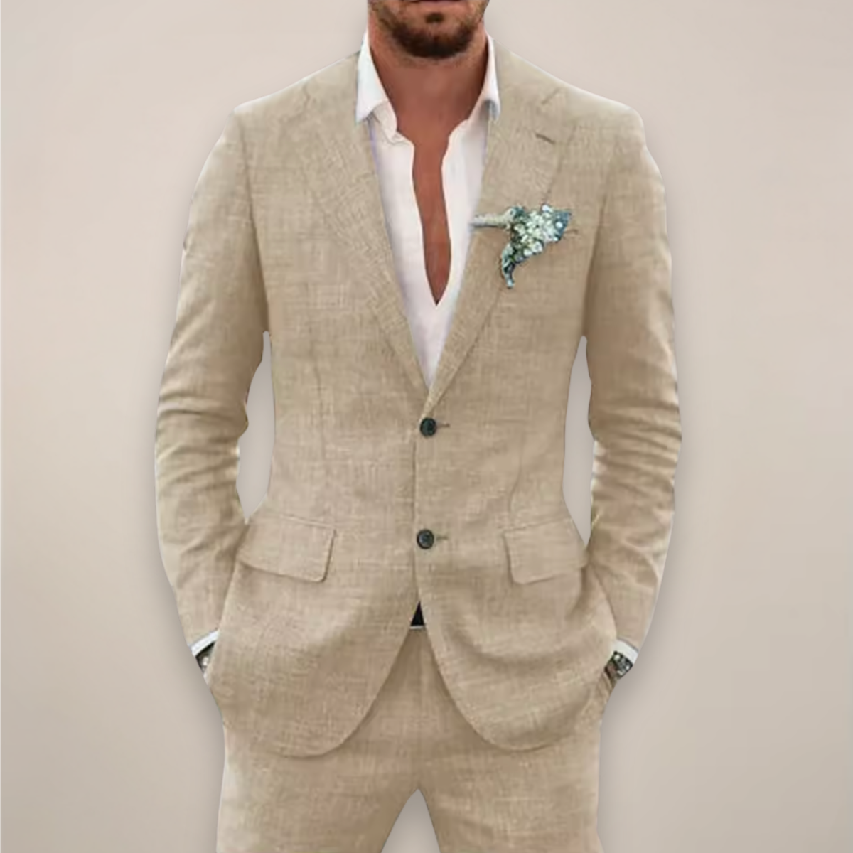 Corrado | Men’s Precision Single-Breasted Summer Suite