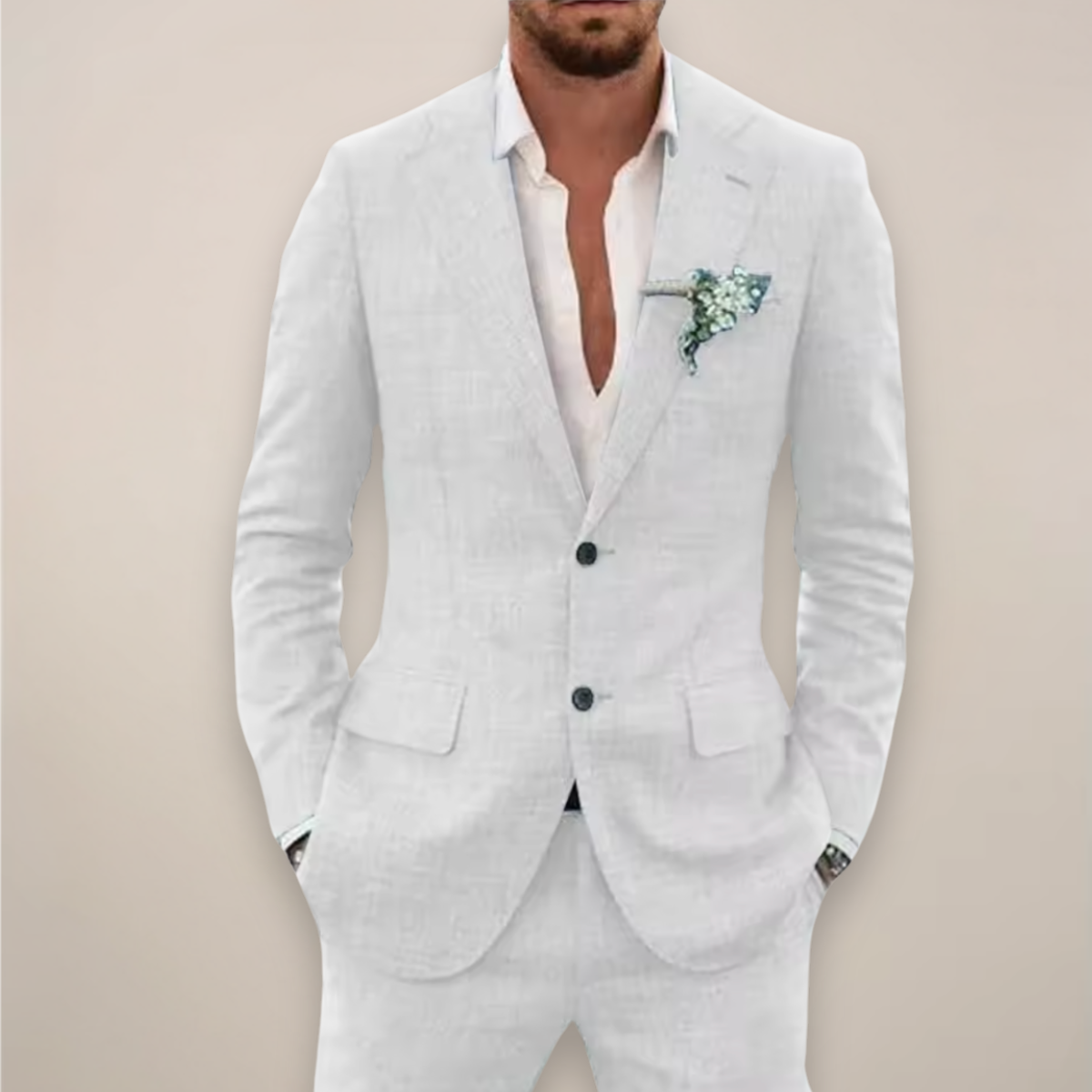 Carlo | Men’s Precision Slim-Fit Spring Suit Set